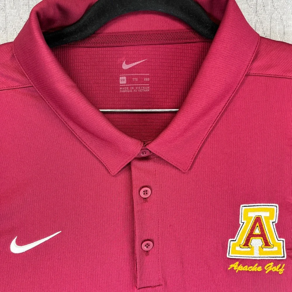 Nike Apache Golf Polo Shirt Athletic Fit Performance Men XXL new with tags sport